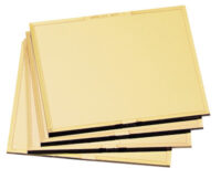 Radnorﾮ 4 1/2" X 5 1/4" Shade 10 Gold-Coated Polycarbonate Filter Plate