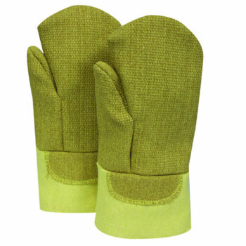 National Safety Apparel Regular 14" Brown 45 Ounce PBI And DuPontﾙ Kevlarﾮ Heat Resistant Mittens With Thermobestﾙ Cuff, Wool Lining And Straight Thumb