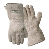 Wells Lamont X-Large Brown And White Jomacᆴ Extra Heavy Weight Terry Cloth Heat Resistant Gloves With 5" Gauntlet Cuff